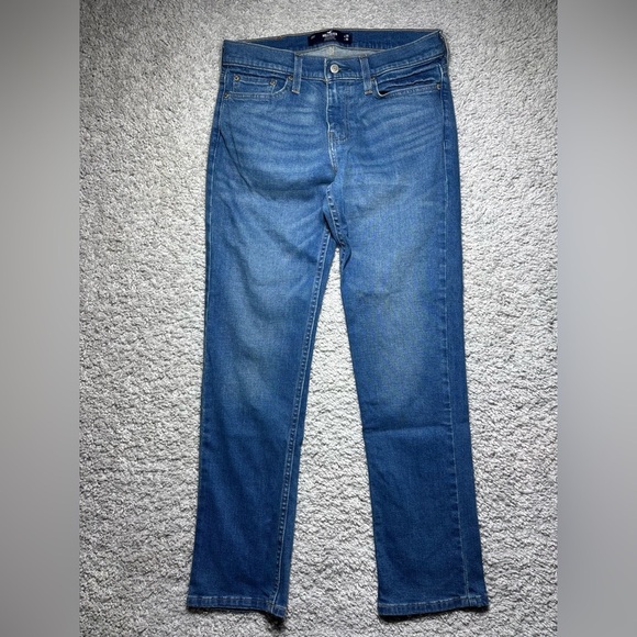 Hollister Jeans Mens 29 Slim Straight Epic Flex Regular Classic Denim Preppy - Picture 1 of 3